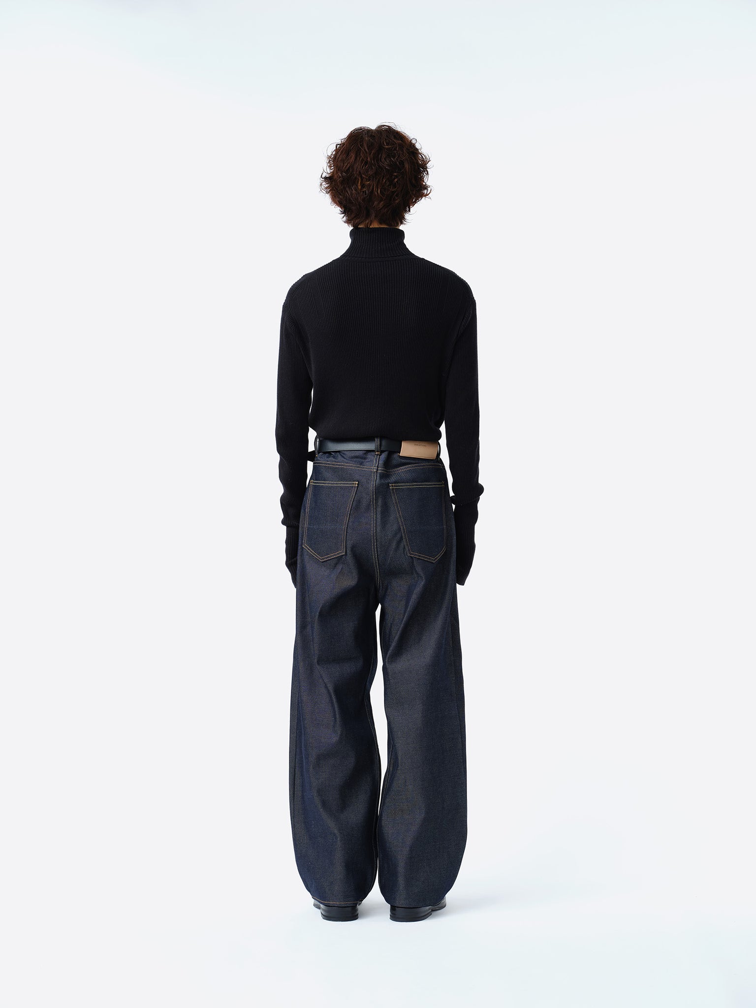 2TUCK WIDE DENIM PANTS -ENTASIS Mk-Ⅱ- .10【RIGID INDIGO】