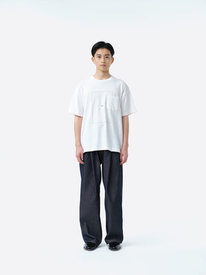 PIXEL GRID T-SHIRT .11 【WHITE】