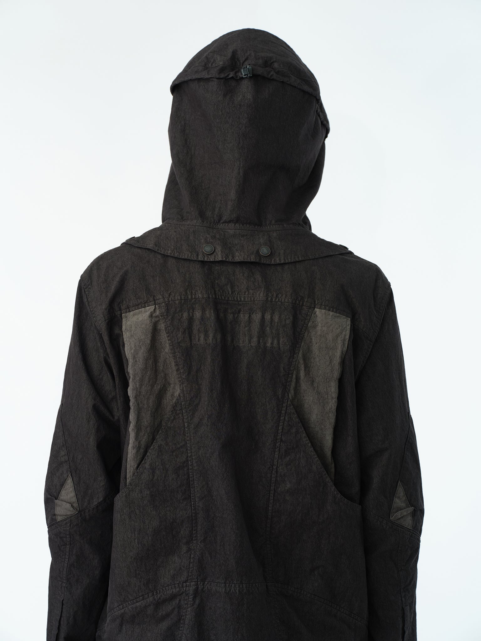 GARMENT DYED TACTICAL JACKET .13【ASH BLACK】