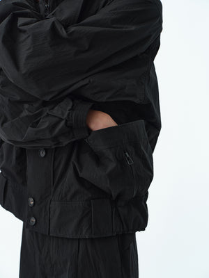 WASHER NYLON HIKER JACKET .13【BLACK】