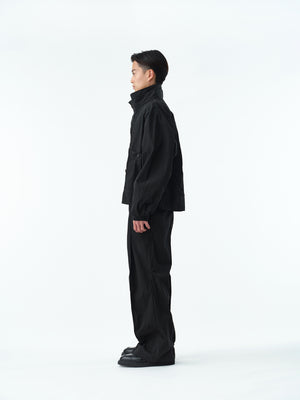 WASHER NYLON HIKER JACKET .13【BLACK】