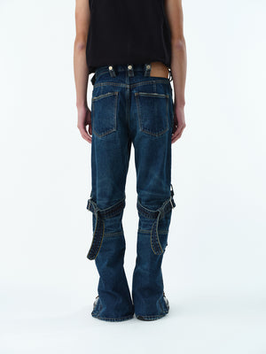 BONDAGE DENIM PANTS .13【USED INDIGO】