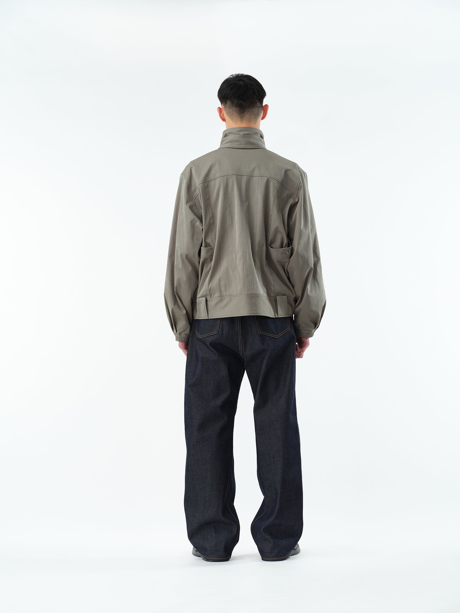 TECH SUEDE HIKER JACKET .13【RUINS GRAY】