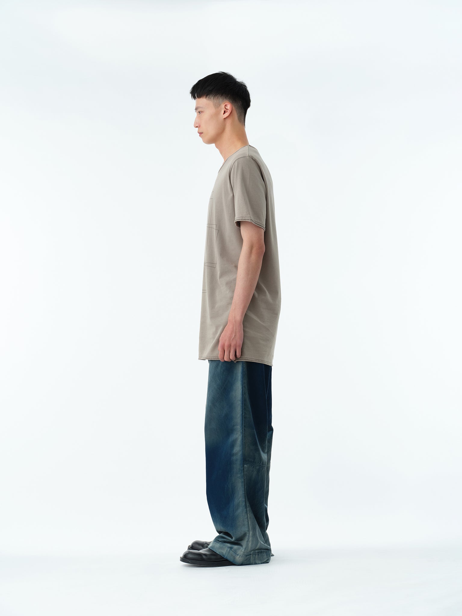 RUSTY SATIN TRANSFORM CARGO PANTS .13 [RUSTY BLUE]